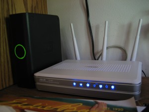 Asus RT-N16 Router and WD MyBook 500GB